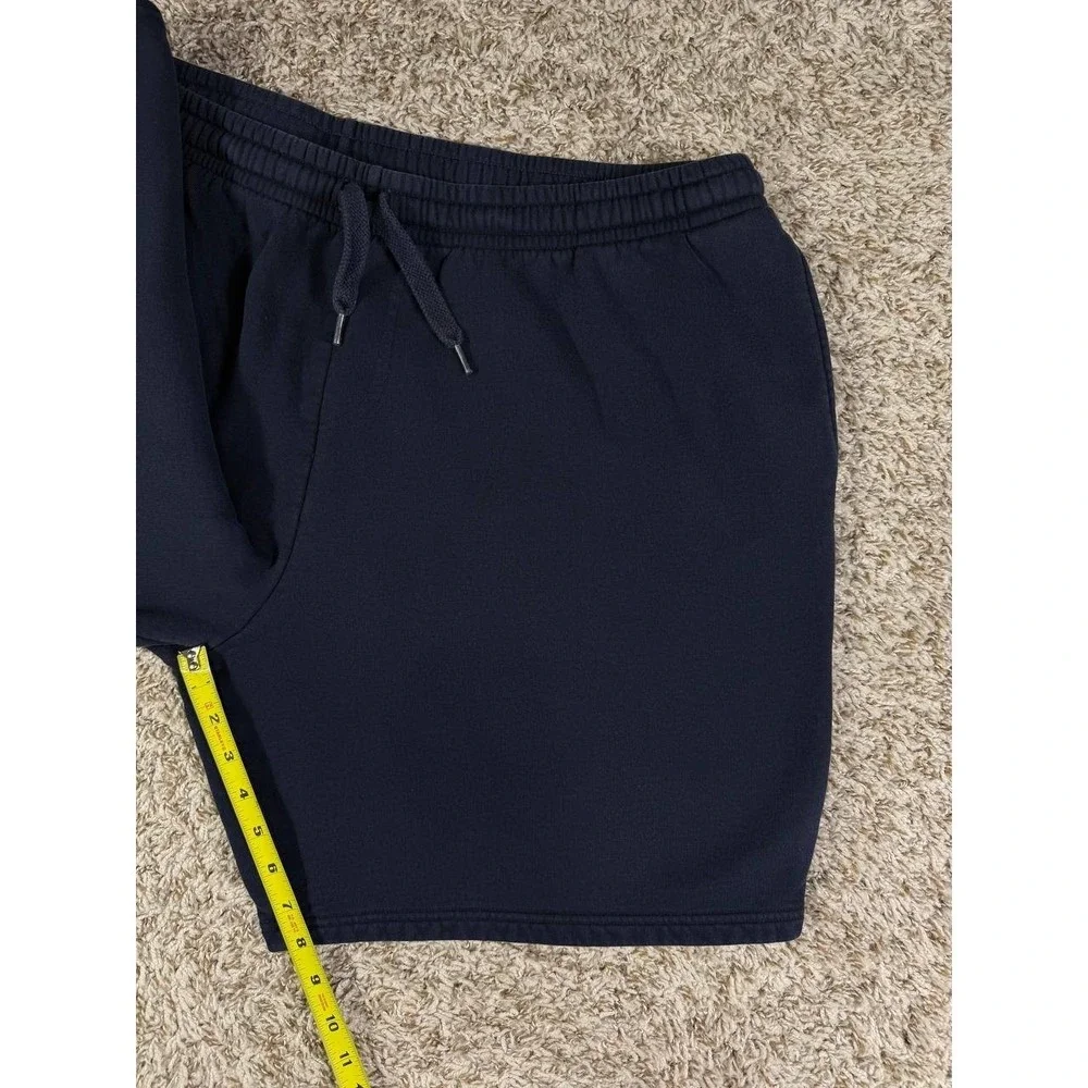 Lacoste Sport Fleece Navy Sweat Shorts Men's Size 4XL